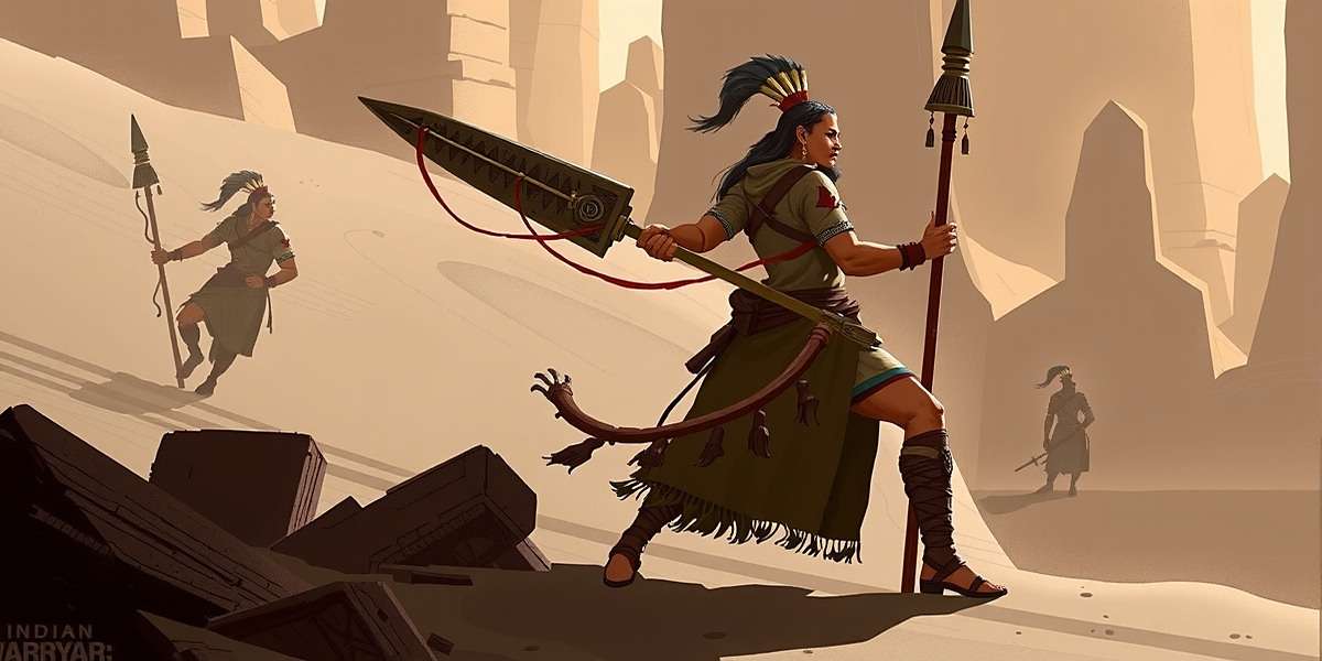 Indian Cumin Warrior Goa Region Concept Art Concept art for upcoming Goa region in Indian Cumin Warrior